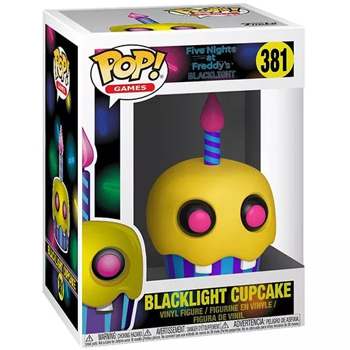 Blacklight Cupcake Box