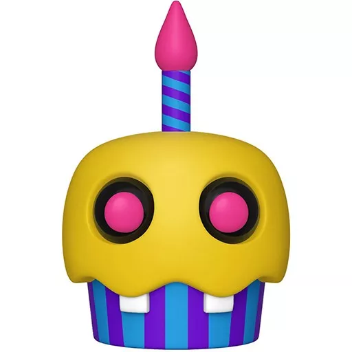 Blacklight Cupcake