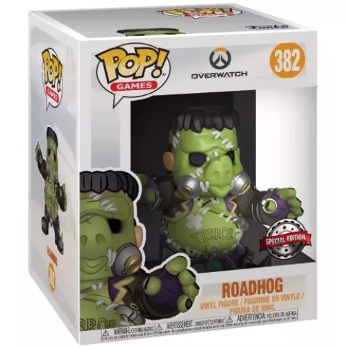 Funko Pop! Roadhog #382 Junkenstein 6 Inch Overwatch Box