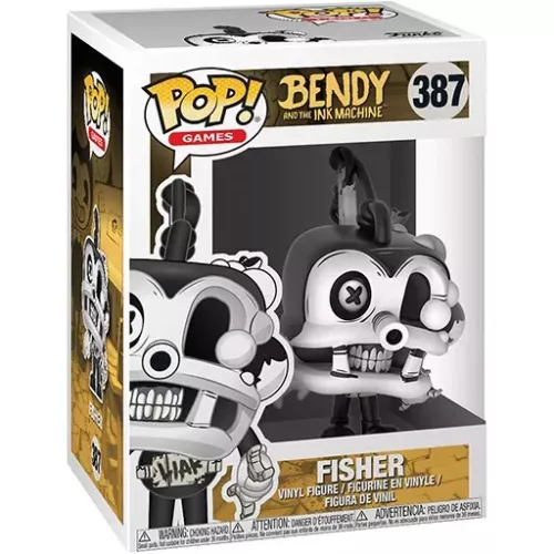Funko Pop! Fisher #387 Bendy and the Ink Machine Games Box