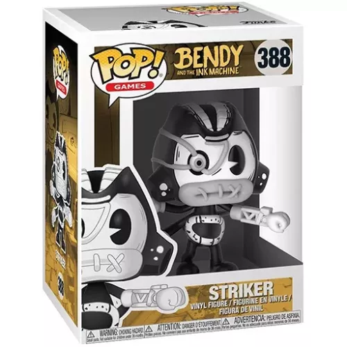 Funko Pop! Striker #388 Bendy and the Ink Machine Games Box