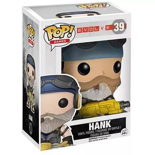 Funko Pop! Hank #39 Evolve Games Vinyl Figure Box