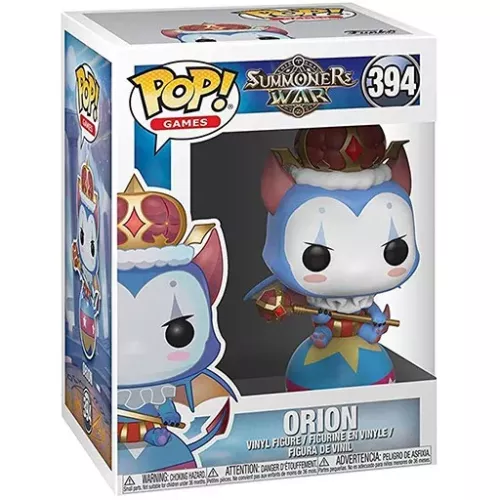 Funko Pop! Orion #394 Summoners War Games Vinyl Figure Box