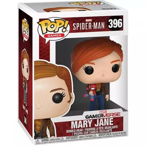 Funko Pop! Mary Jane #396 Marvel Spider-Man Games Vinyl Figure Box