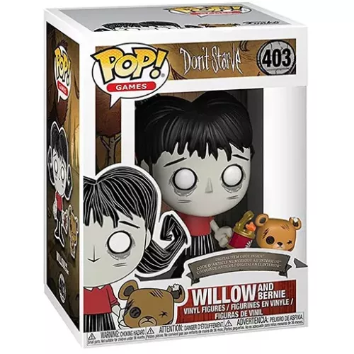 Funko Pop! Willow and Bernie #403 Don't Starve Games Box