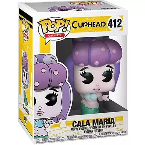 Funko Pop! Cala Maria #412 Cuphead Games Vinyl Figure Box