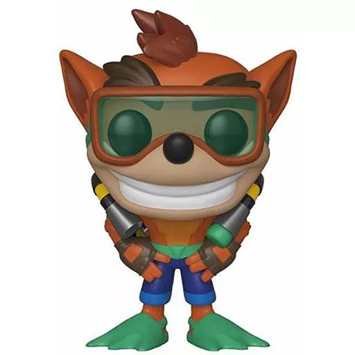 Crash Bandicoot with Scuba Gear
