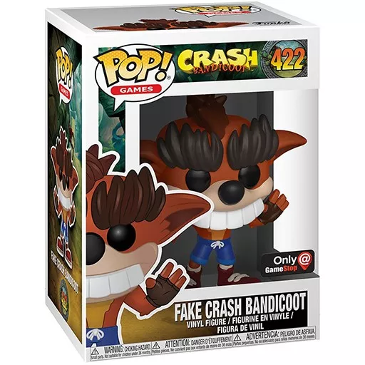 Fake Crash Bandicoot Box