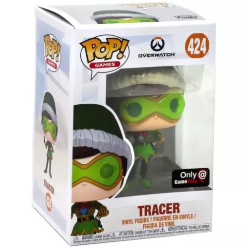 Funko Pop! Tracer #424 Elf Overwatch Games Vinyl Figure Box