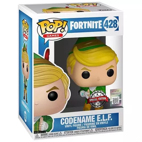 Funko Pop! Codename E.L.F #428 Fortnite Games Vinyl Figure Box