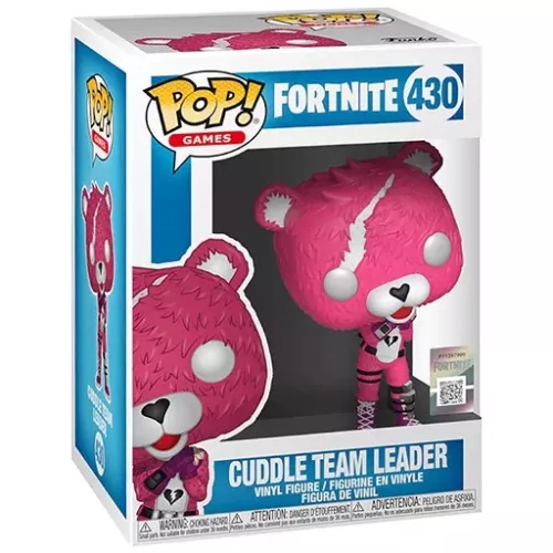 Funko Pop! Cuddle Team Leader #430 Fortnite Games Vinyl Figure Box
