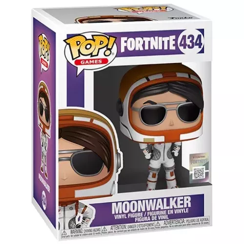 Funko Pop! Moonwalker #434 Fortnite Games Vinyl Figure Box