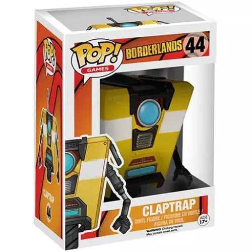Funko Pop! Claptrap #44 Borderlands Games Vinyl Figure Box