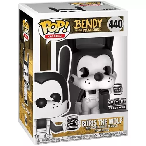 Funko Pop! Boris the Wolf #440 Can Of Soup Bendy and the Ink Machine Box