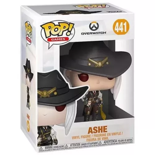 Funko Pop! Ashe #441 Overwatch Games Vinyl Figure Box