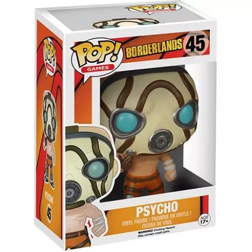 Funko Pop! Psycho #45 Borderlands Games Vinyl Figure Box