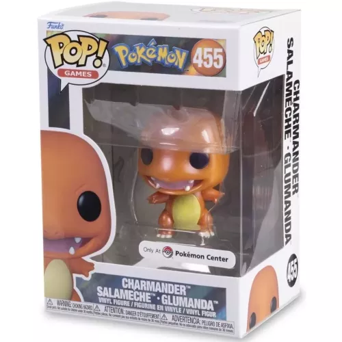 Funko Pop! Charmander #455 Pearlescent Pokémon Games Box