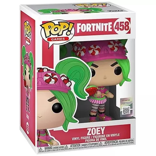 Funko Pop! Zoey #458 Fortnite Games Vinyl Figure Box
