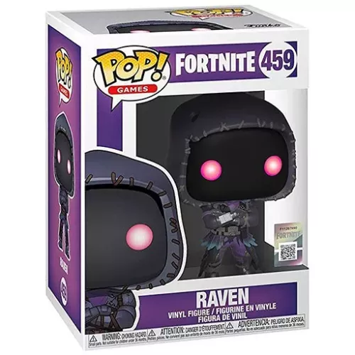 Funko Pop! Raven #459 Fortnite Games Vinyl Figure Box
