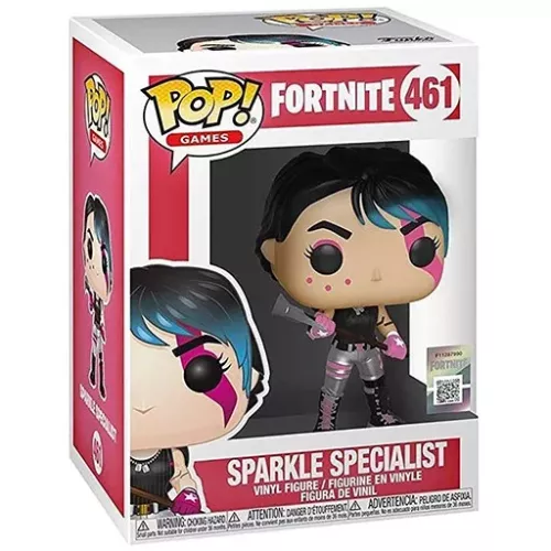 Funko Pop! Sparkle Specialist #461 Fortnite Games Vinyl Figure Box