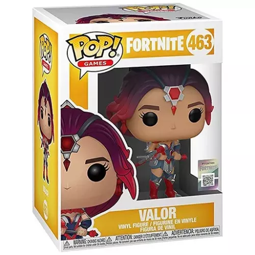 Funko Pop! Valor #463 Fortnite Games Vinyl Figure Box