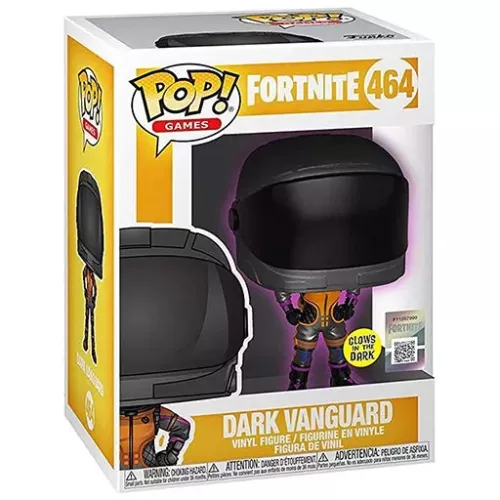 Funko Pop! Dark Vanguard #464 Glows in the Dark Fortnite Box