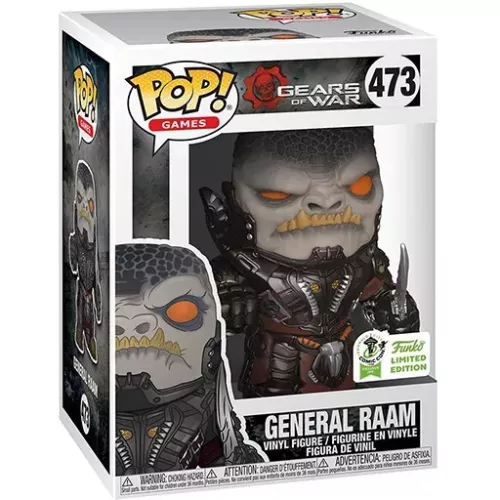 Funko Pop! General RAAM #473 Gears of War Games Vinyl Figure Box