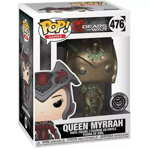 Funko Pop! Queen Myrrah #476 Patina Gears of War Games Box