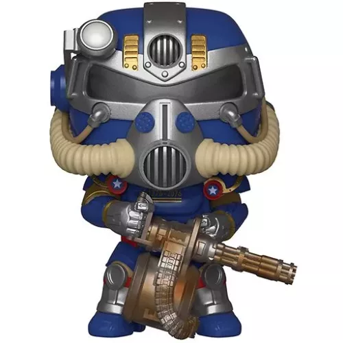 Funko Pop! T-51 Power Armor #479 Blue Fallout 76 Games