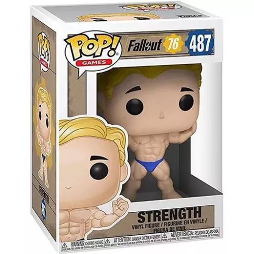 Funko Pop! Strength #487 Fallout 76 Games Vinyl Figure Box