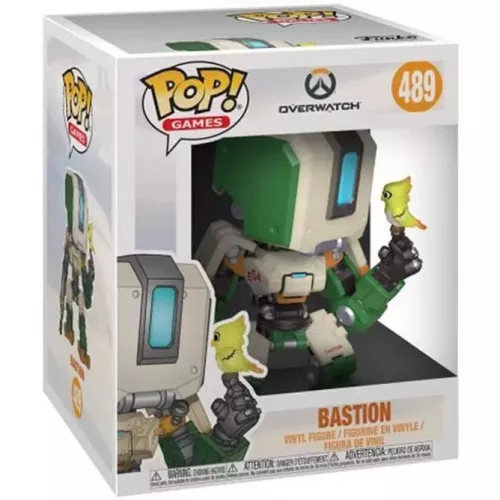 Funko Pop! Bastion #489 6 Inch Overwatch Games Vinyl Figure Box