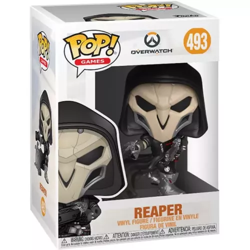 Funko Pop! Reaper #493 Wraith Overwatch Games Vinyl Figure Box