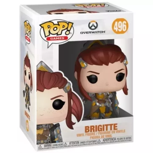 Funko Pop! Brigitte #496 Overwatch Games Vinyl Figure Box