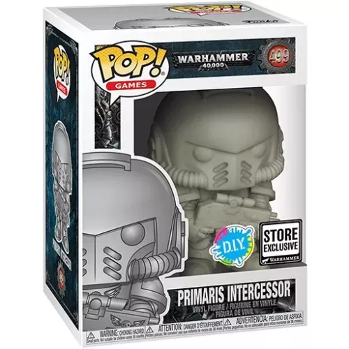 Funko Pop! Primaris Intercessor #499 D.I.Y. Warhammer 40,000 Box