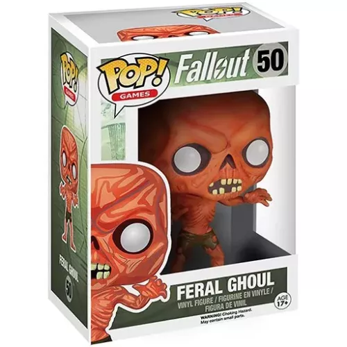 Funko Pop! Feral Ghoul #50 Fallout Games Vinyl Figure Box
