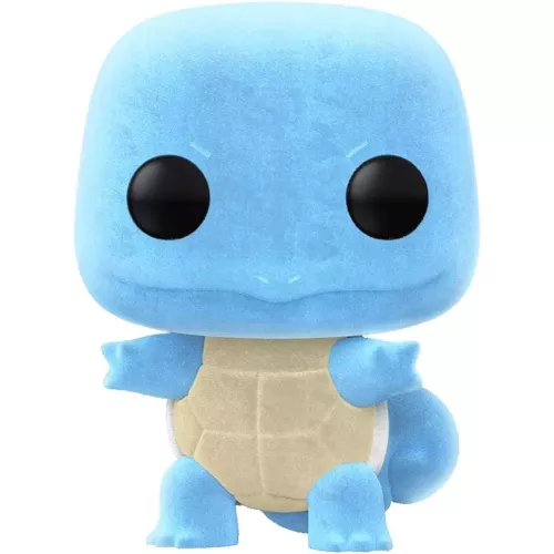 Funko Pop! Squirtle #504 Flocked Pokémon Games Vinyl Figure
