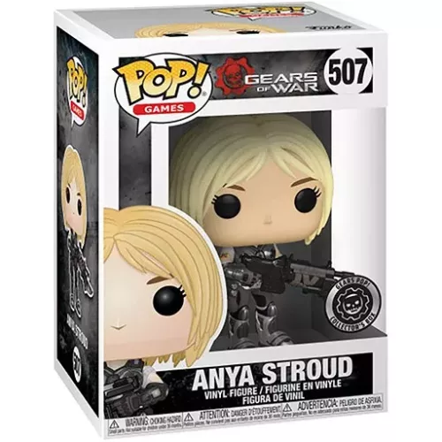 Funko Pop! Anya Stroud #507 Gears of War Games Vinyl Figure Box