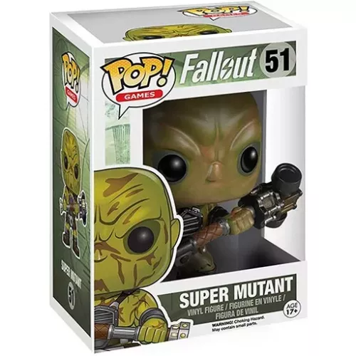 Funko Pop! Super Mutant #51 Fallout Games Vinyl Figure Box
