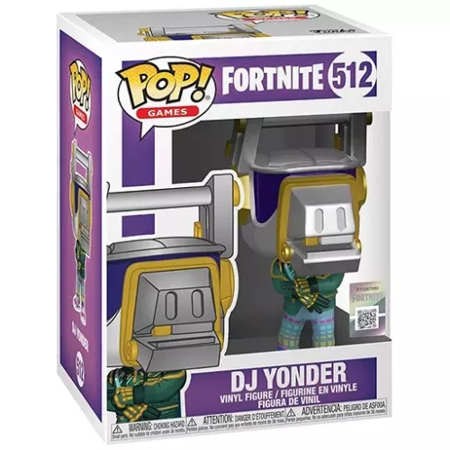 Funko Pop! DJ Yonder #512 Fortnite Games Vinyl Figure Box