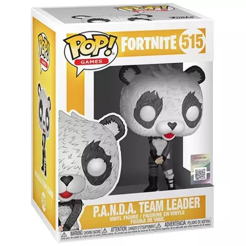 Funko Pop! P.A.N.D.A. Team Leader #515 Fortnite Games Box