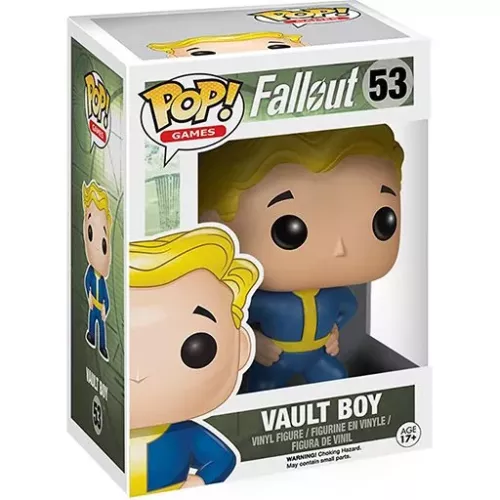 Funko Pop! Vault Boy #53 Fallout Games Vinyl Figure Box