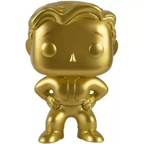 Funko Pop! Vault Boy #53 Gold Fallout Games Vinyl Figure