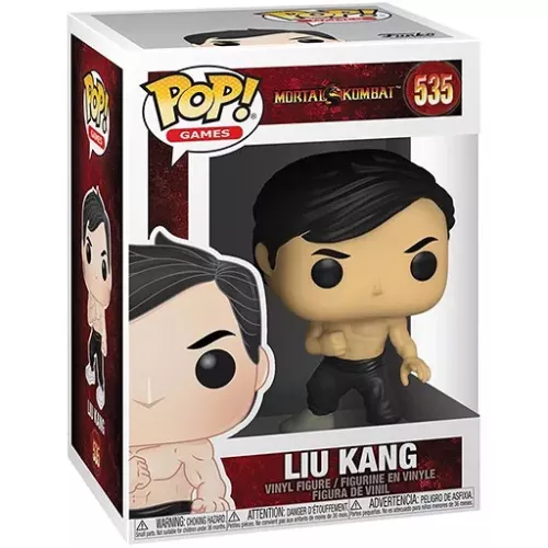 Funko Pop! Liu Kang #535 Mortal Kombat Games Vinyl Figure Box