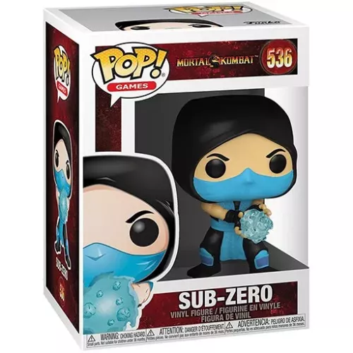 Funko Pop! Sub-Zero #536 Mortal Kombat Games Vinyl Figure Box