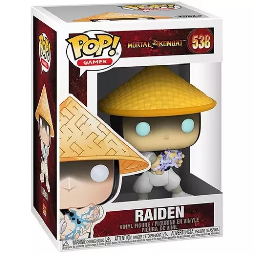 Funko Pop! Raiden #538 Mortal Kombat Games Vinyl Figure Box