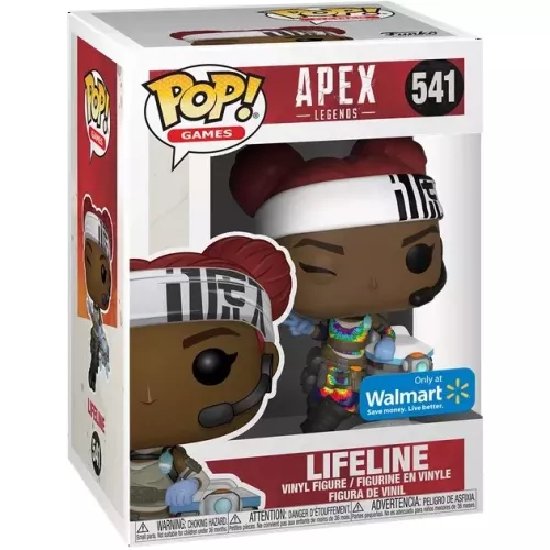 Funko Pop! Lifeline #541 Tie-Dye Apex Legends Games Box
