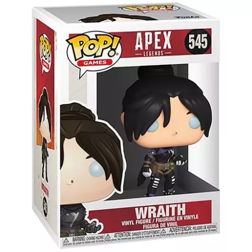Funko Pop! Wraith #545 Apex Legends Games Vinyl Figure Box