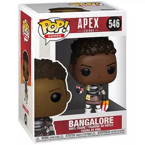 Funko Pop! Bangalore #546 Apex Legends Games Vinyl Figure Box