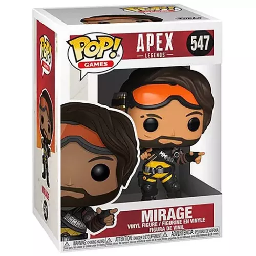 Funko Pop! Mirage #547 Apex Legends Games Vinyl Figure Box
