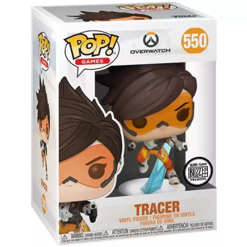 Funko Pop! Tracer #550 Overwatch Games Vinyl Figure Box